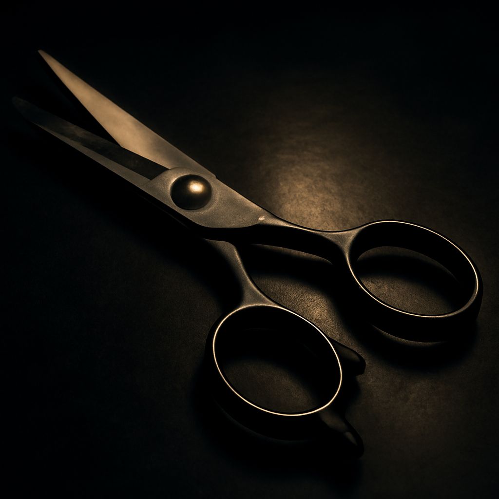 CUTELIER 가위 사용 장면